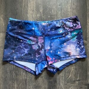 Fleo Blue and Purple OG Athletic Shorts